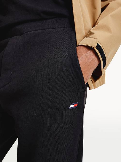 Tommy Hilfiger Sport Terry Joggers Nadrág Férfi Fekete | TH064WEU