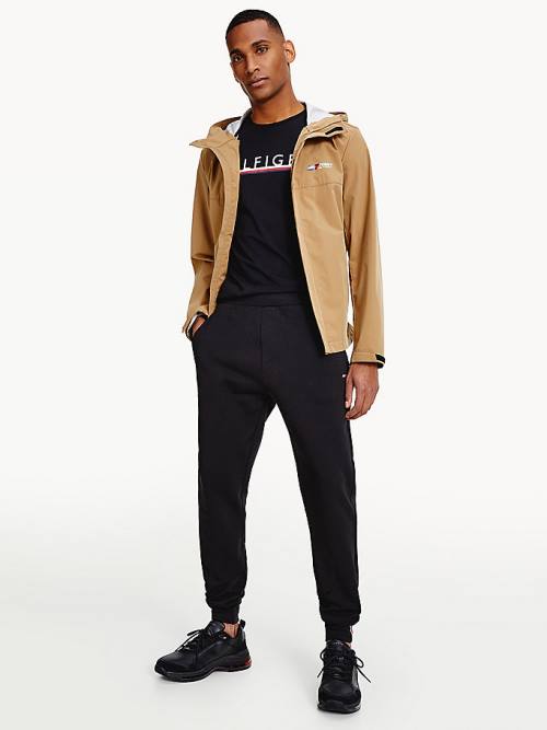 Tommy Hilfiger Sport Terry Joggers Nadrág Férfi Fekete | TH064WEU