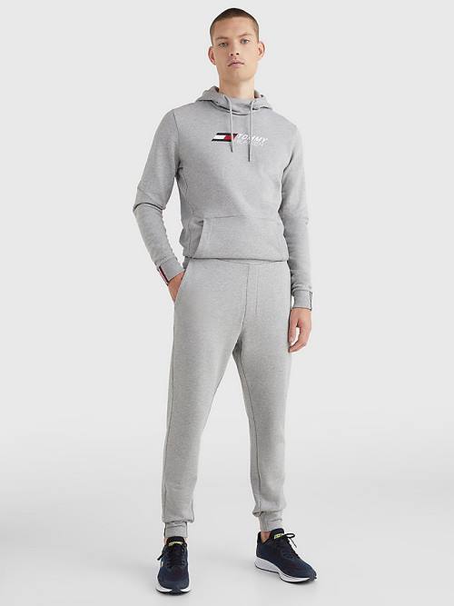 Tommy Hilfiger Sport Terry Joggers Nadrág Férfi Szürke | TH290GZT