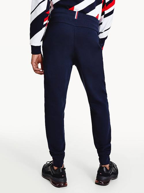 Tommy Hilfiger Sport Terry Joggers Nadrág Férfi Kék | TH502FCD