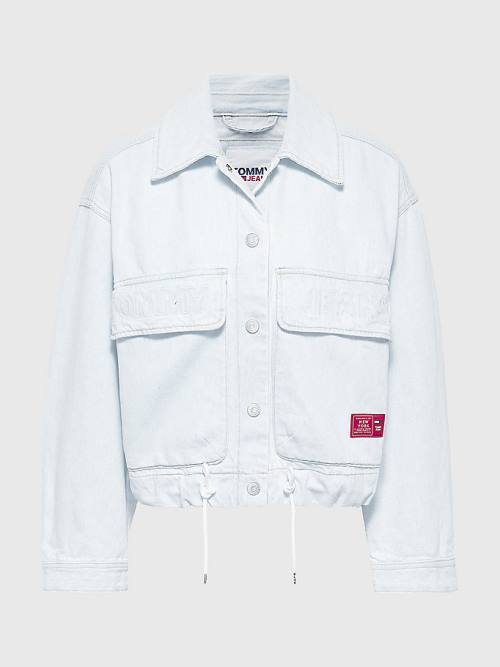 Tommy Hilfiger Surplus Denim Kabát Női Denim | TH234FXR