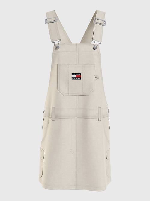 Tommy Hilfiger Surplus Dungaree Ruha Női Bézs | TH034YVE