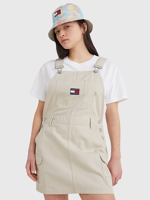 Tommy Hilfiger Surplus Dungaree Ruha Női Bézs | TH034YVE