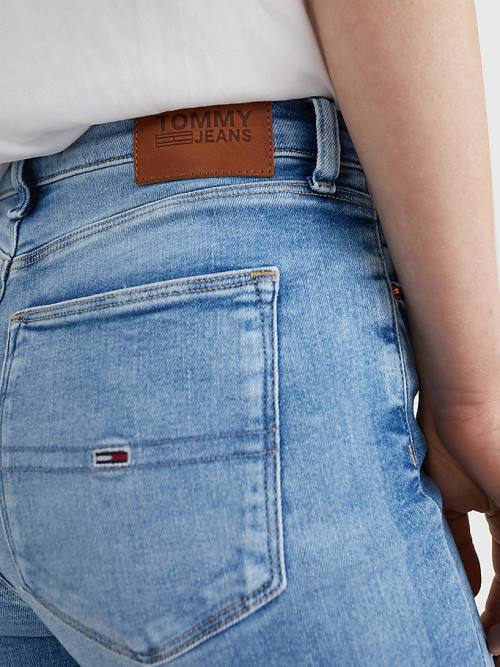 Tommy Hilfiger Sylvia High Rise Super Skinny Farmer Női Denim | TH139RZW