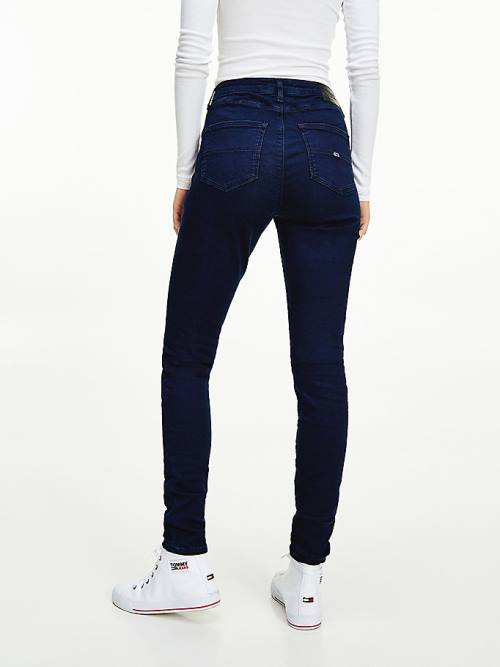 Tommy Hilfiger Sylvia High Rise Super Skinny Farmer Női Denim | TH159JAM