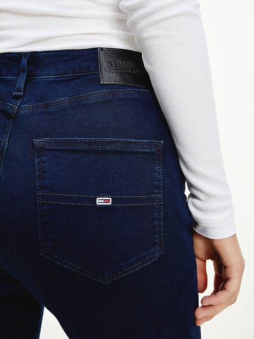 Tommy Hilfiger Sylvia High Rise Super Skinny Farmer Női Denim | TH159JAM