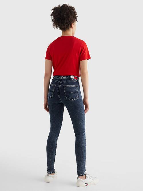 Tommy Hilfiger Sylvia High Rise Super Skinny Farmer Női Denim | TH197CMW