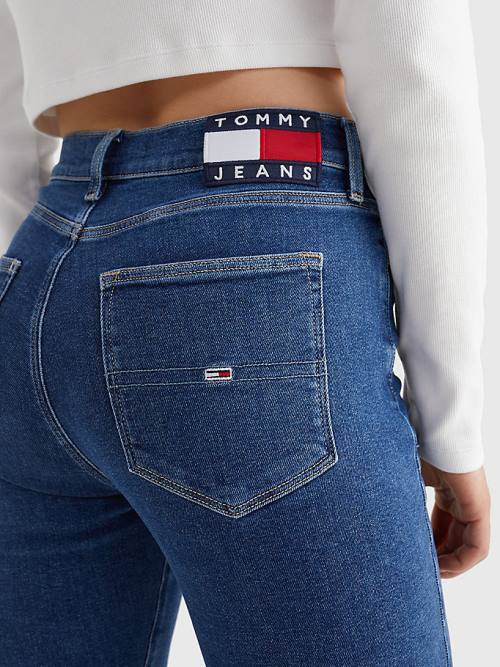 Tommy Hilfiger Sylvia High Rise Super Skinny Farmer Női Denim | TH256FST