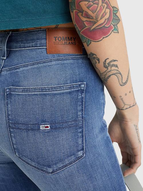 Tommy Hilfiger Sylvia High Rise Super Skinny Farmer Női Denim | TH368RSW