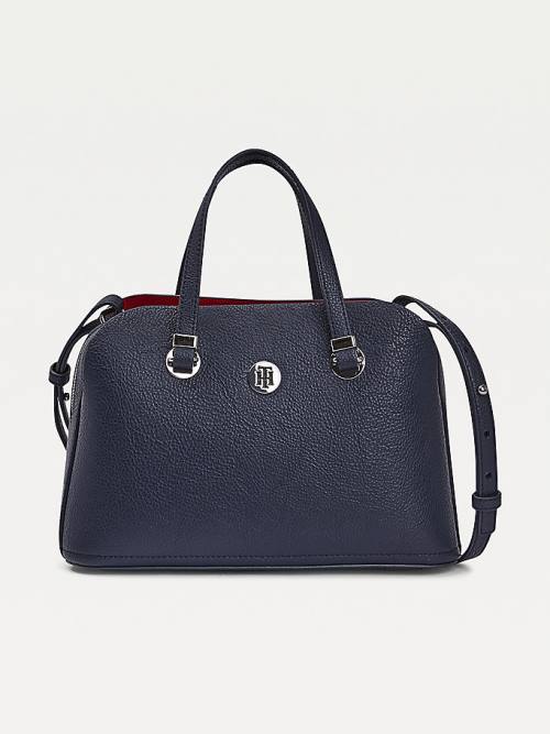 Tommy Hilfiger TH Core Medium Satchel Táska Női Kék | TH728IUY