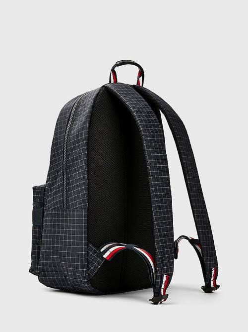 Tommy Hilfiger TH Established Backpack Táska Férfi Kék | TH410NTO