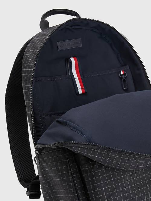 Tommy Hilfiger TH Established Backpack Táska Férfi Fekete | TH836JPF