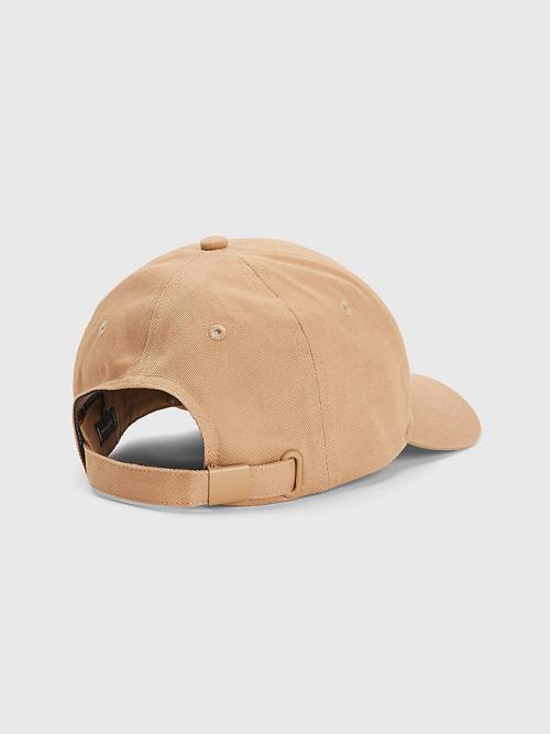 Tommy Hilfiger TH Established Baseball Cap Kalap Férfi Khaki | TH740ZVU