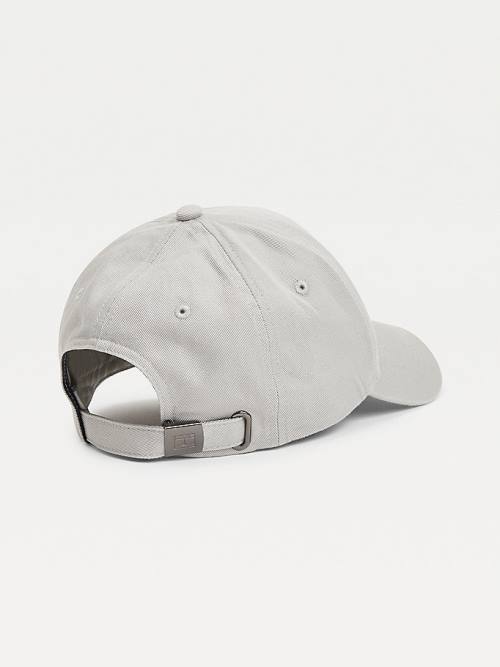 Tommy Hilfiger TH Established Baseball Cap Kalap Férfi Szürke | TH928UQX