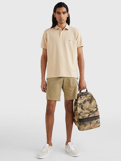 Tommy Hilfiger TH Established Camouflage Backpack Táska Férfi Zöld | TH105MWR