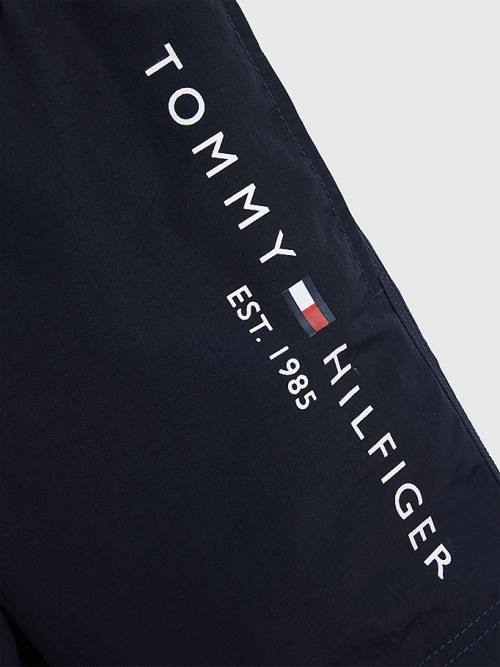 Tommy Hilfiger TH Established Drawstring Mid Length Shorts Fürdőruha Fiú Kék | TH286RWE