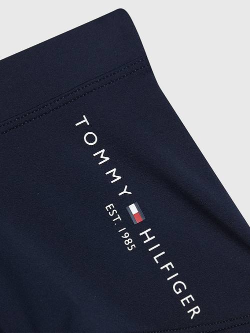 Tommy Hilfiger TH Established Logo Shorts Fürdőruha Fiú Kék | TH638YGK