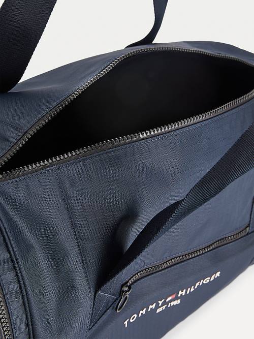 Tommy Hilfiger TH Established Recycled Polyester Duffle Táska Férfi Kék | TH325GAC