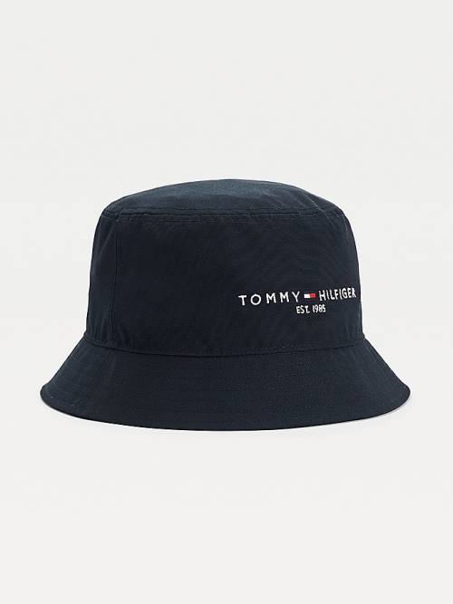 Tommy Hilfiger TH Established Tech Bucket Kalap Férfi Kék | TH058BUQ