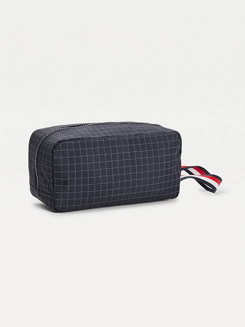 Tommy Hilfiger TH Established Vizi Repellent Washbag Táska Férfi Kék | TH194JHF