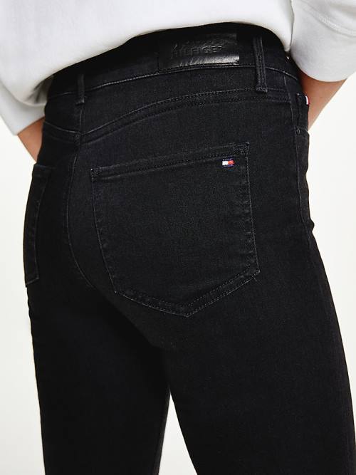 Tommy Hilfiger TH Flex Harlem High Rise Super Skinny Farmer Női Denim | TH968XIB