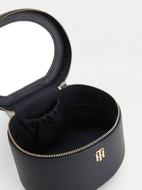 Tommy Hilfiger TH Interlock Vanity Case Táska Női Kék | TH817UBX