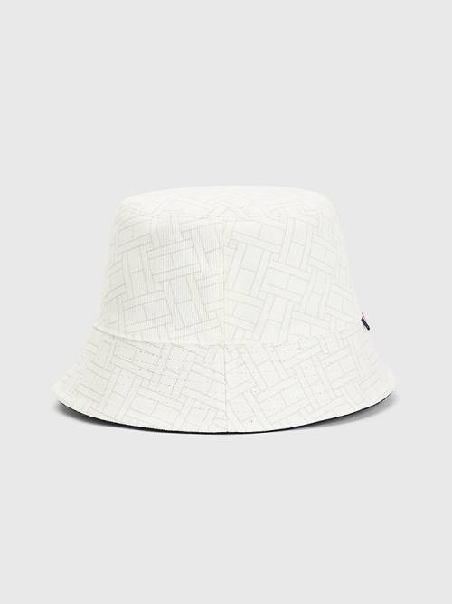 Tommy Hilfiger TH Modern Reversible Bucket Kalap Férfi Kék | TH408UGO