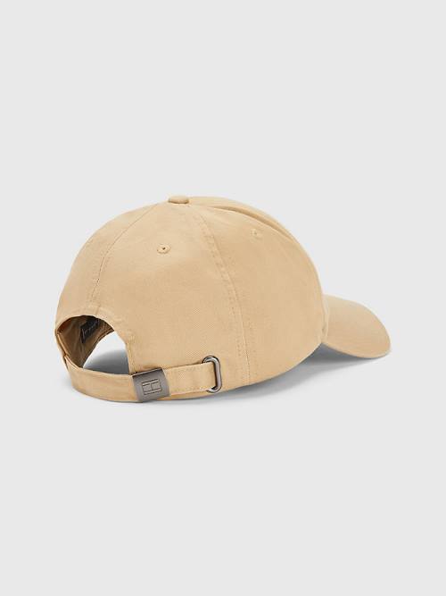 Tommy Hilfiger TH Modern Signature Patch Cap Kalap Férfi Khaki | TH350GMX