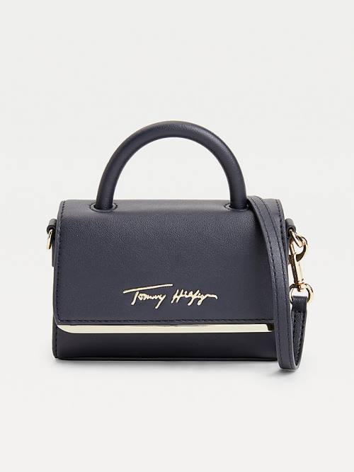 Tommy Hilfiger TH Modern Small Bar Táska Női Kék | TH847RBS