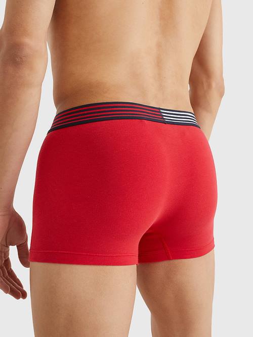 Tommy Hilfiger TH Stretch Trunks Fehérnemű Férfi Piros | TH051BGL