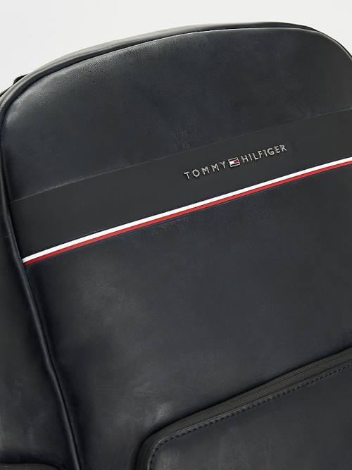 Tommy Hilfiger TH Tech Commuter Backpack Táska Férfi Fekete | TH492ECP