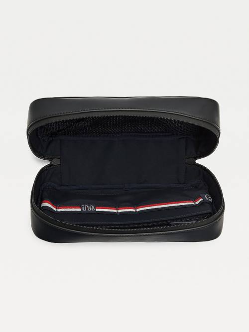 Tommy Hilfiger TH Tech Commuter Recycled Pouch Táska Férfi Fekete | TH306EKH