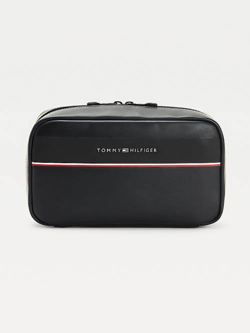 Tommy Hilfiger TH Tech Commuter Recycled Pouch Táska Férfi Fekete | TH306EKH