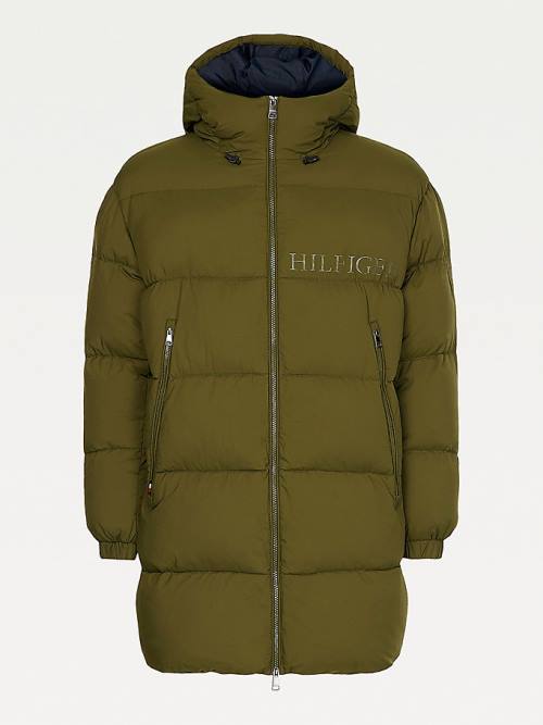 Tommy Hilfiger TH Warm High Loft Filled Parka Dzseki Férfi Barna | TH804BQW