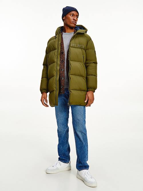 Tommy Hilfiger TH Warm High Loft Filled Parka Dzseki Férfi Barna | TH804BQW