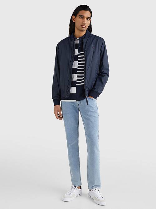 Tommy Hilfiger TH Warm Packable Insulated Bomber Kabát Férfi Kék | TH520JLQ