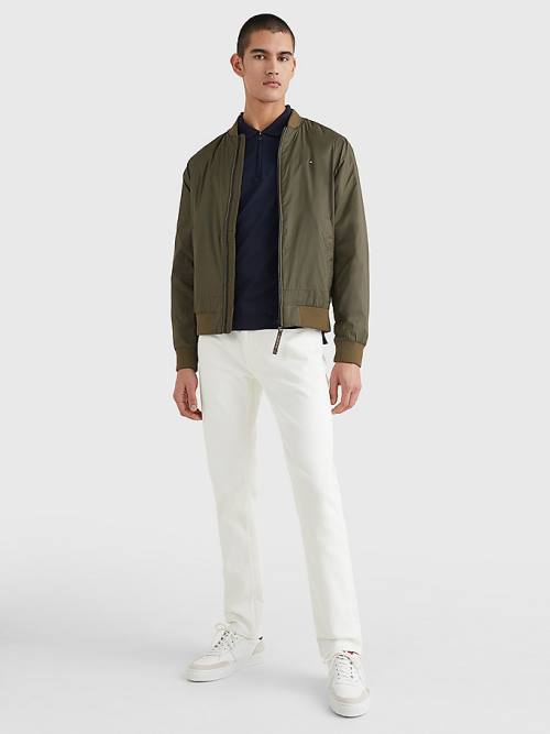 Tommy Hilfiger TH Warm Packable Insulated Bomber Kabát Férfi Khaki | TH615IQG