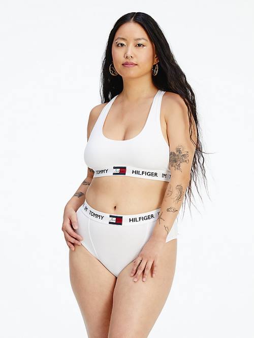 Tommy Hilfiger TOMMYXINDYA Bralette Fehérnemű Női Fehér | TH891SQI