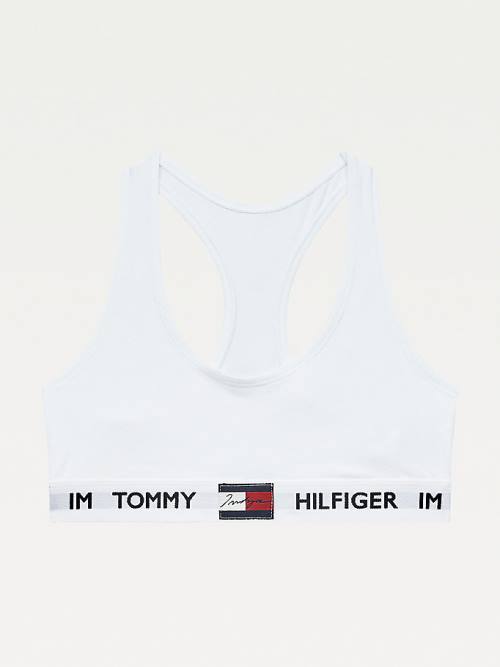 Tommy Hilfiger TOMMYXINDYA Bralette Fehérnemű Női Fehér | TH891SQI