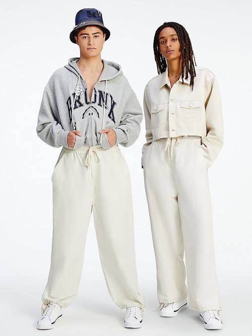 Tommy Hilfiger TOMMYXINDYA Lounge Trousers Pizsama Női Bézs | TH741DIH