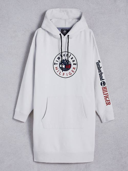 Tommy Hilfiger TOMMYXTIMBERLAND Logo Ruha Női Fehér | TH068SEP