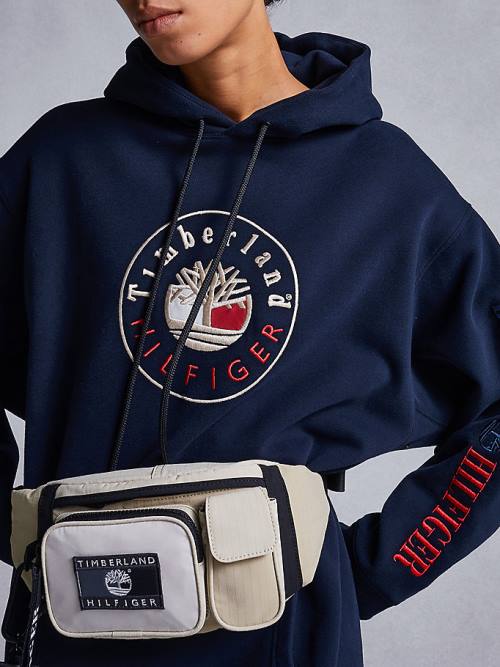 Tommy Hilfiger TOMMYXTIMBERLAND Logo Ruha Női Kék | TH768CKI