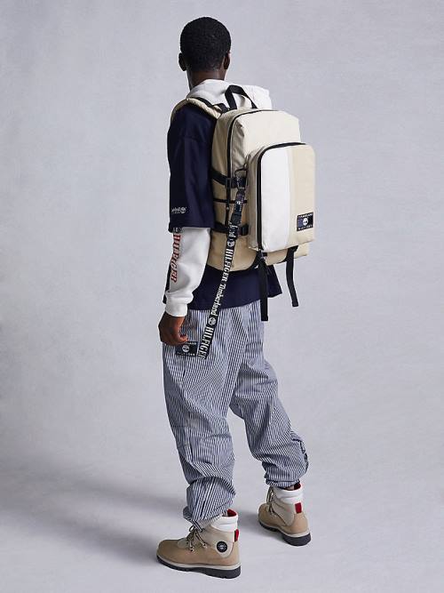 Tommy Hilfiger TOMMYXTIMBERLAND Reimagined Backpack Táska Férfi Khaki | TH409DRO