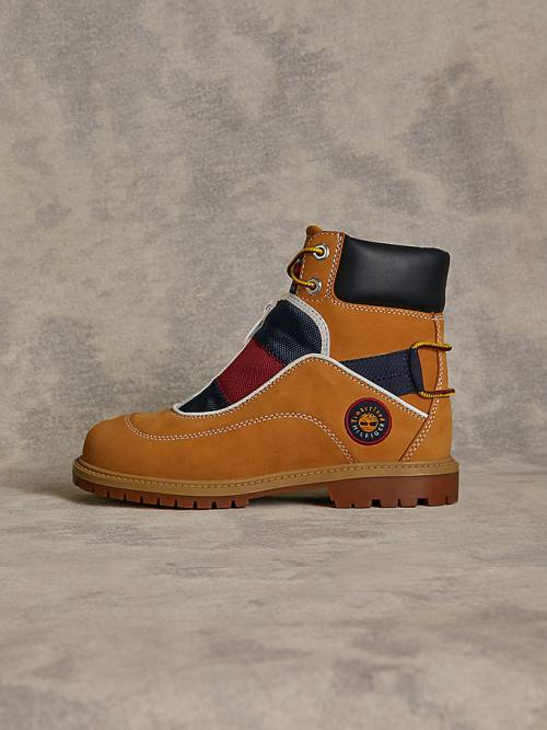 Tommy Hilfiger TOMMYXTIMBERLAND Remixed C&S Bakancs Női Sárga | TH154VYA