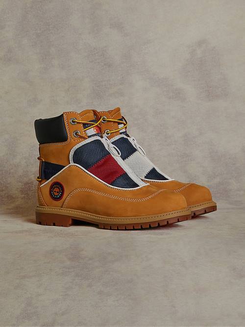 Tommy Hilfiger TOMMYXTIMBERLAND Remixed C&S Bakancs Női Sárga | TH154VYA