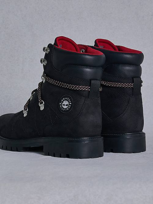 Tommy Hilfiger TOMMYXTIMBERLAND Vízálló Túrázáshoz Bakancs Férfi Fekete | TH536SMI