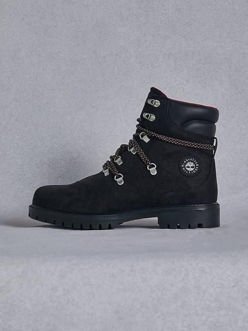 Tommy Hilfiger TOMMYXTIMBERLAND Vízálló Túrázáshoz Bakancs Férfi Fekete | TH536SMI