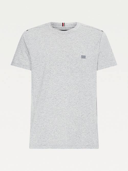 Tommy Hilfiger Tech Essential Organic Jersey Póló Férfi Szürke | TH851WFG