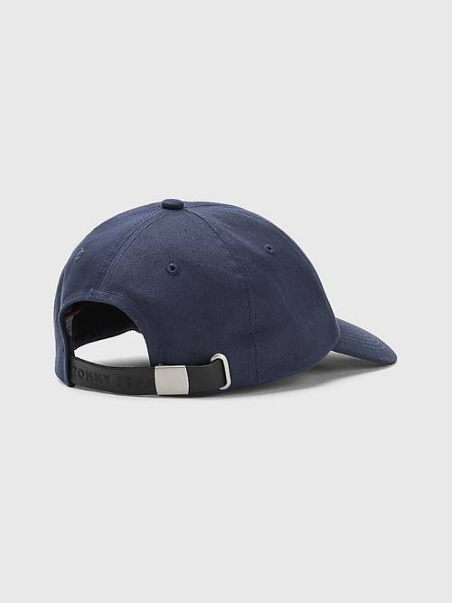 Tommy Hilfiger Tommy Badge Cap Kalap Férfi Kék | TH182OZN