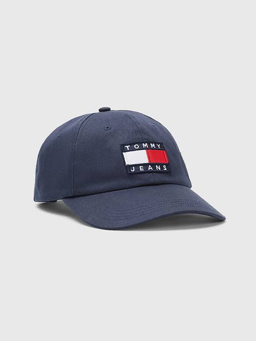 Tommy Hilfiger Tommy Badge Cap Kalap Férfi Kék | TH182OZN